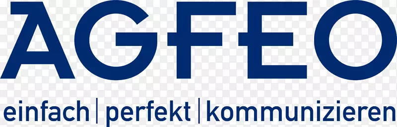 agfeo徽标组织商业电话系统Kommanidgesellschaft