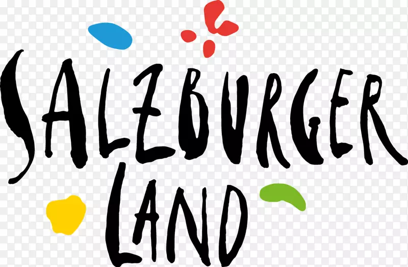 Salzburgerland旅游标志剪辑艺术-图像