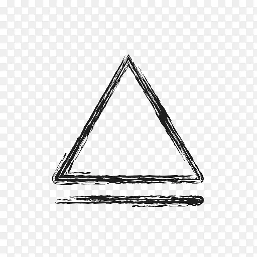电脑图标三角形字体箭头
