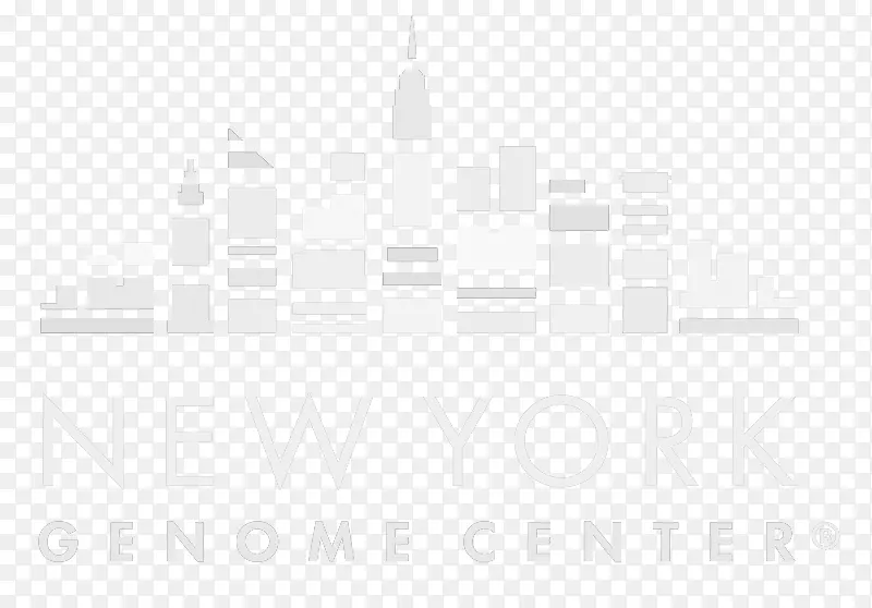 纽约市商标纽约基因组中心字体