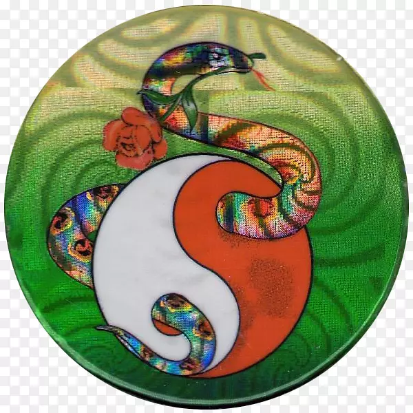 阴阳太极图画png图片设计-普韦兰奶蛇