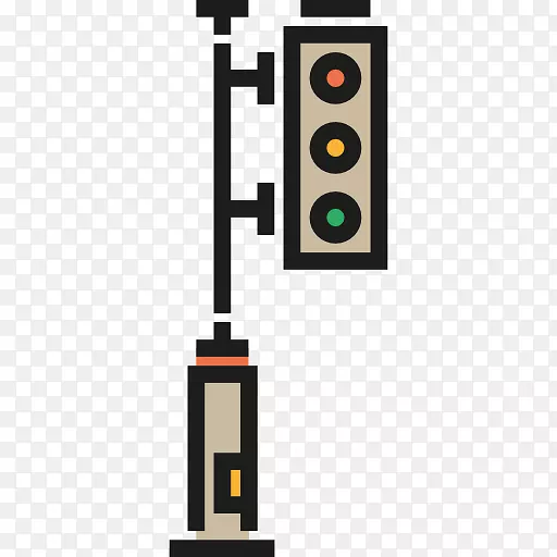 交通信号灯计算机图标封装的PostScript体系结构.交通灯