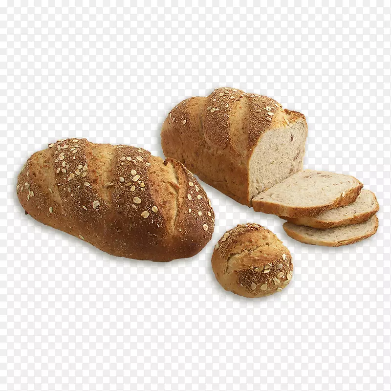 黑麦面包布丁面包铺核桃面包