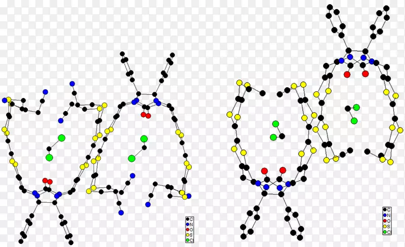 四噻吩四氰基喹啉二甲烷图形设计图解字体