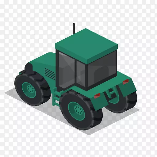 拖拉机农业机械农场计算机图标拖拉机