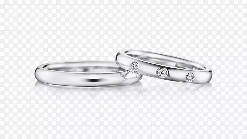 结婚戒指珠宝白金戒指