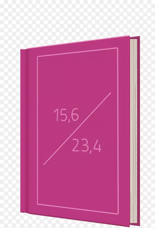 相框矩形图案粉红m字型图书出版