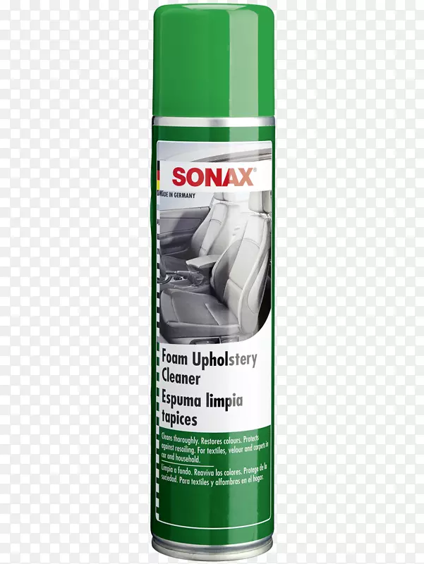 Sonax Xtreme皮革护理泡沫320 ml室内装潢清洁车