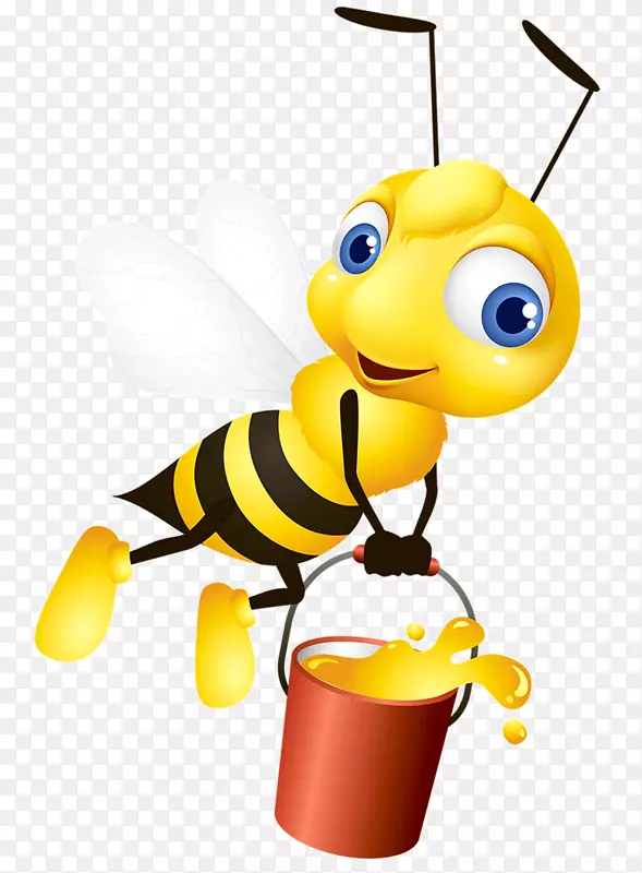 西方蜜蜂昆虫图形大黄蜂-蜜蜂
