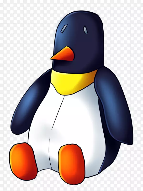 企鹅产品设计钴蓝喙企鹅