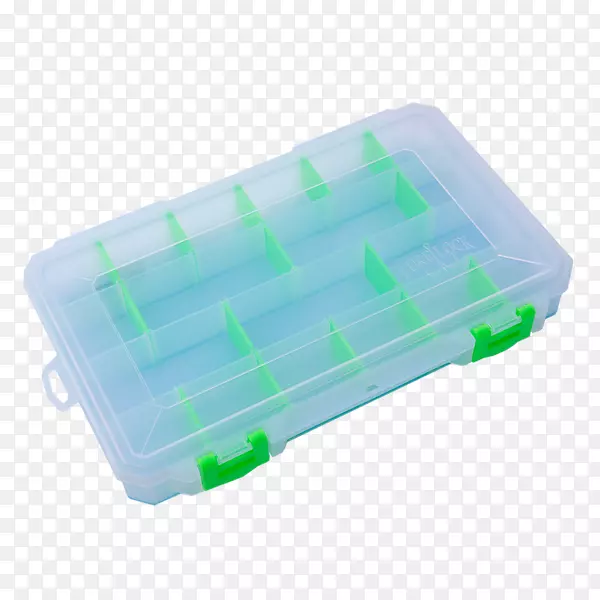塑料渔具和诱饵锁波板盒
