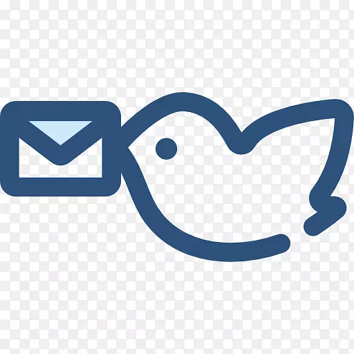 鸽子和鸽子电脑图标摇滚鸽子电子邮件信息-电子邮件