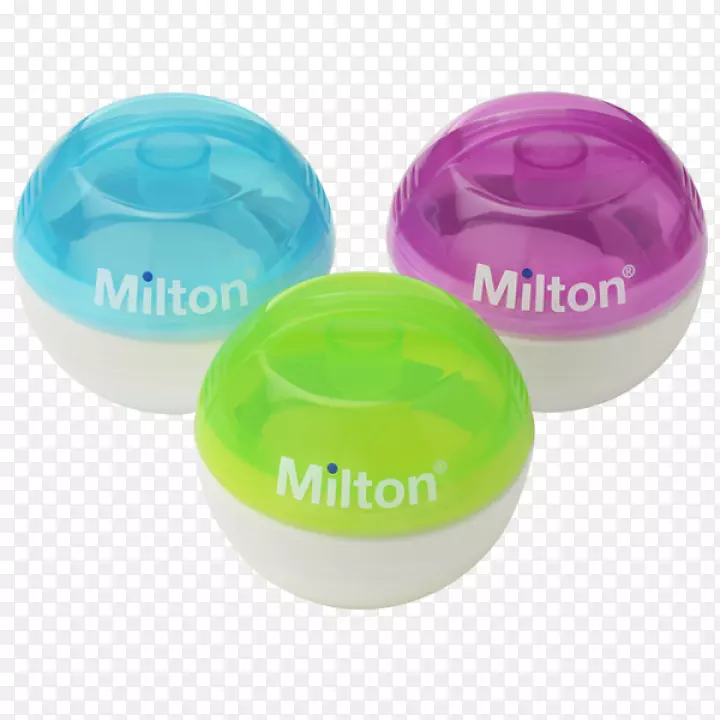 米尔顿迷你肥皂消毒奶嘴婴儿塑料米尔顿冷水灭菌器-跳床上用品