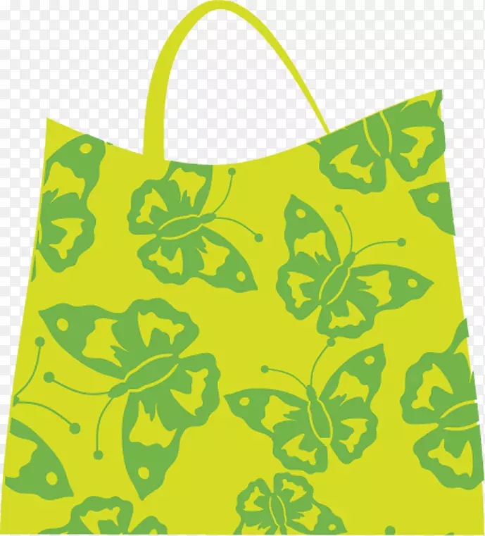纸袋，蝴蝶