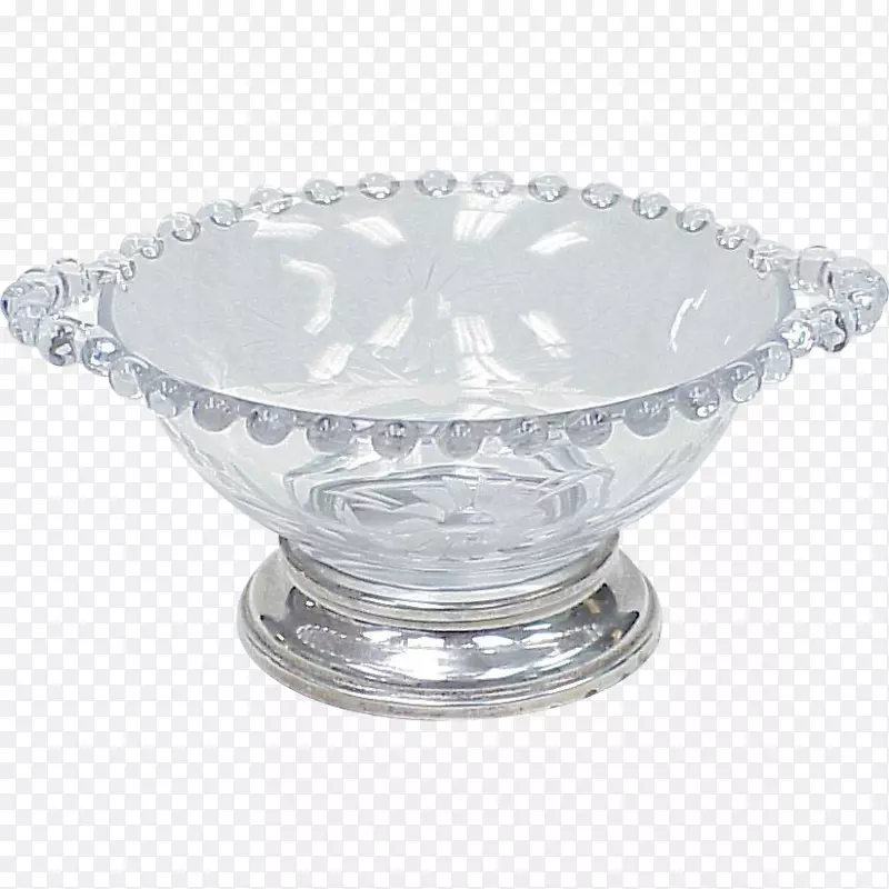 纯银碗餐具玻璃银