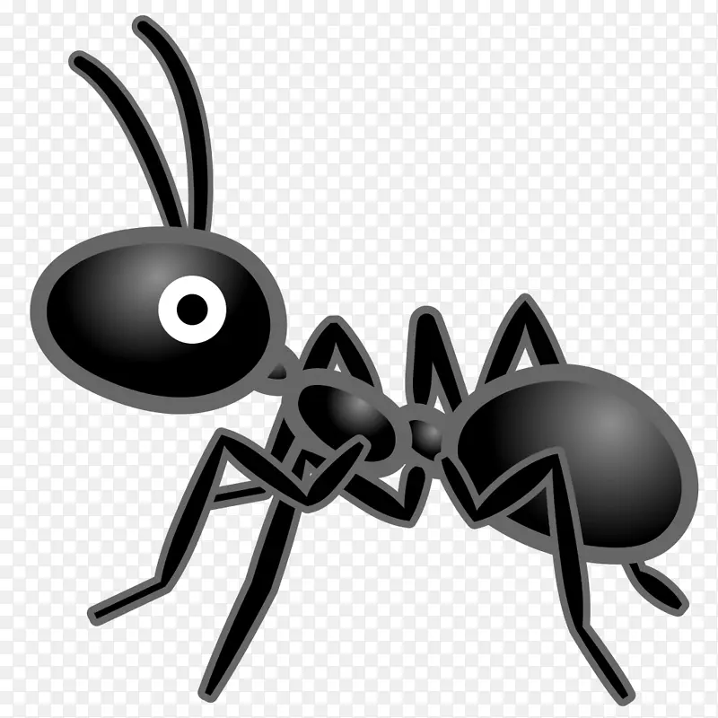 蚂蚁表情符号计算机图标png图片图形.表情符号