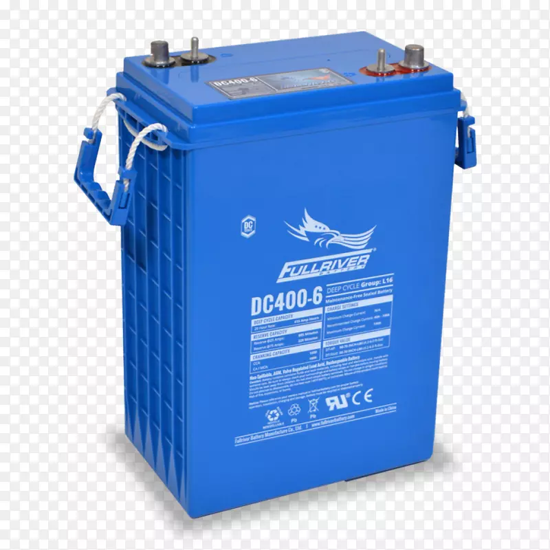 蓄电池充电器深循环电池阀控lla电池电动电池富勒6v 224 ah深循环agm电池dc 224-6