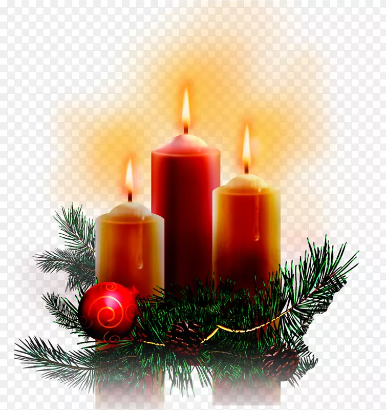 圣诞树蜡烛圣诞日png图片剪辑艺术蜡烛