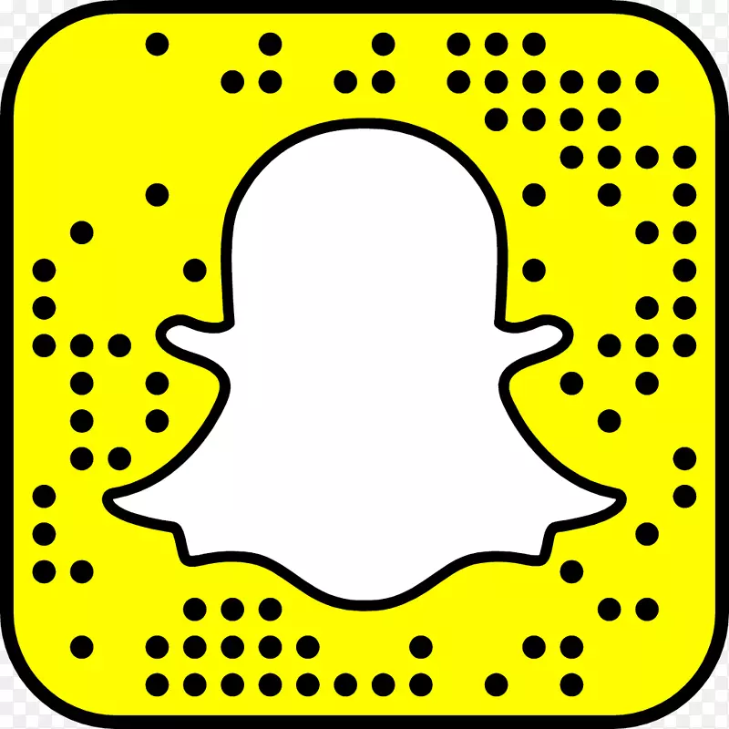 Snapchat社交媒体眼镜公司剪贴画-Snapchat