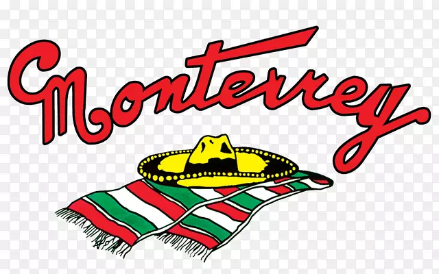 蒙特雷墨西哥餐厅剪贴画品牌标识线