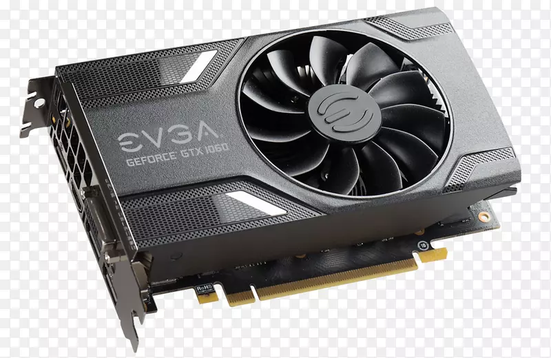 显卡和视频适配器NVIDIA GeForce GTX 1060 EVGA公司GDDR 5 SDRAM-NVIDIA