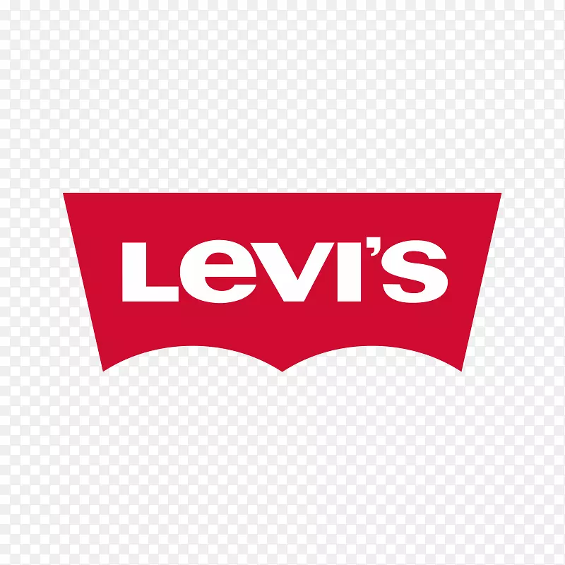 标志品牌Levi Strauss&Co.服装贴纸.牛仔裤