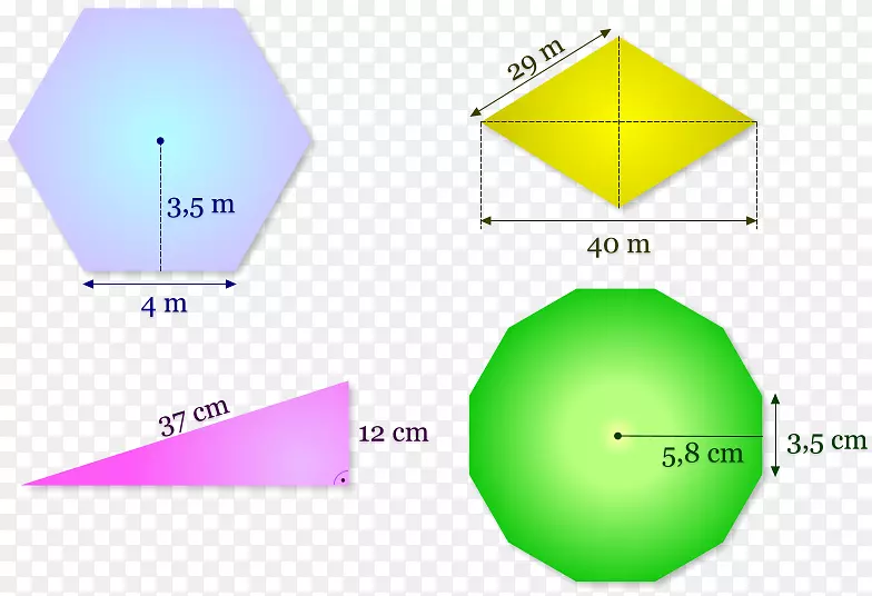 面积几何形状毕达哥拉斯定理数学几何-数学