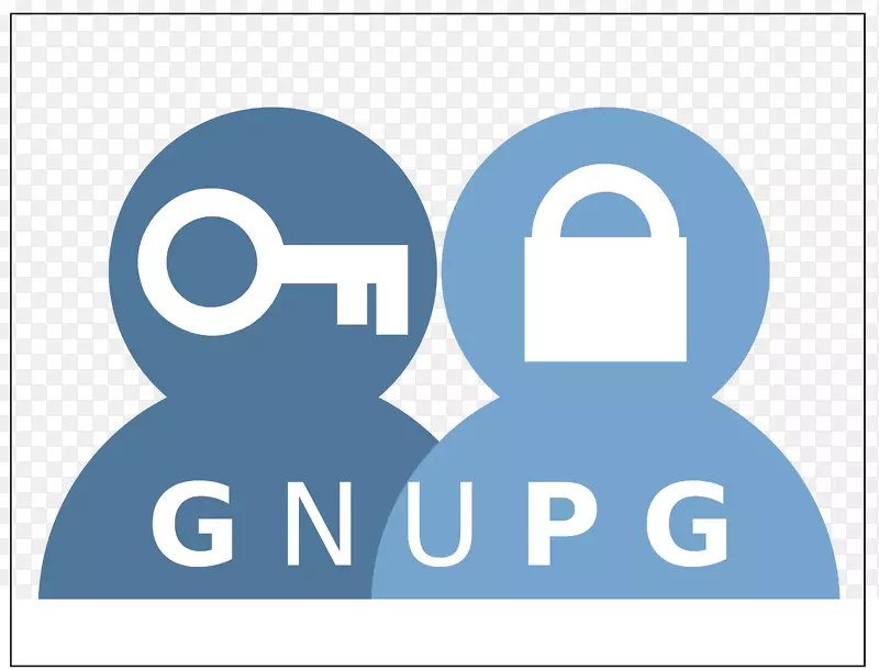 GNU隐私保护夹艺术开敞式电脑图标计算机文件-云安全标志