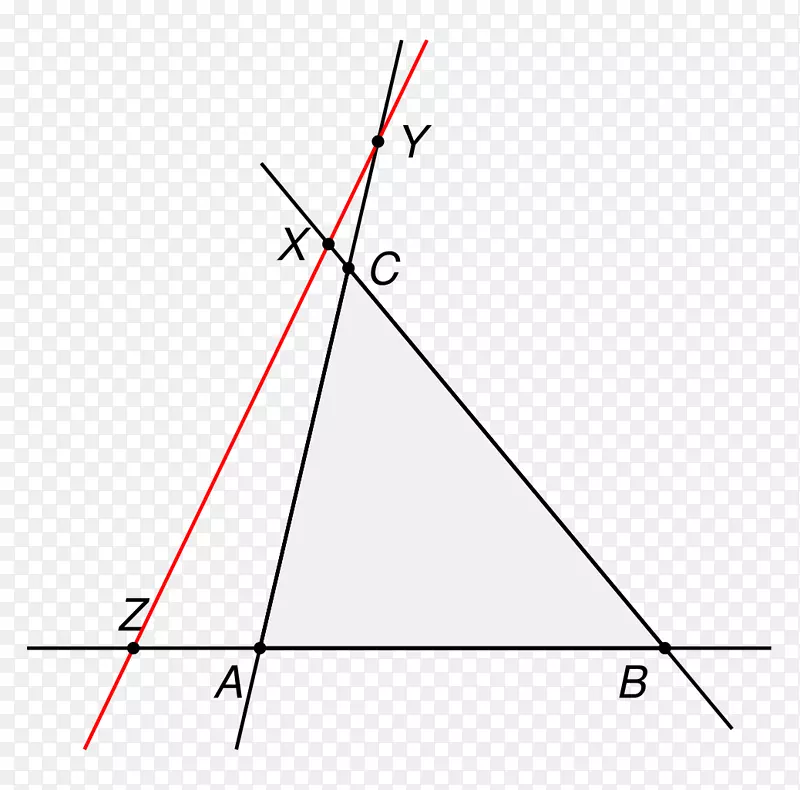 梅内劳斯定理三角形几何-三角形
