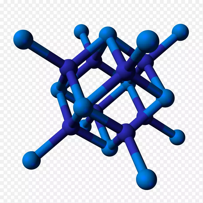 二氧化铀球棒模型化学电池