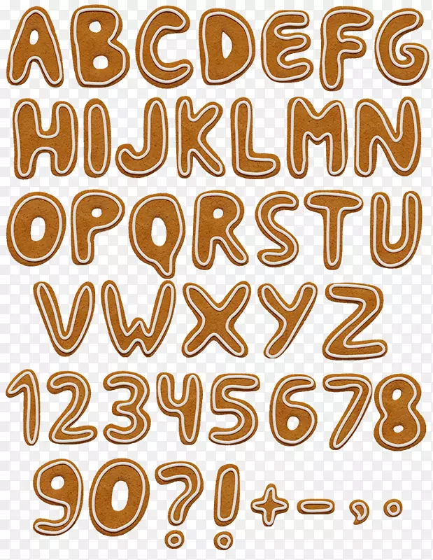 饼干纽曼自己的字母表饼干巧克力7盎司字体圣诞节饼干