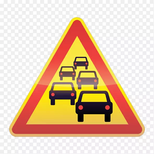 法国危险道路标志交通标志法国道路标志警告标志
