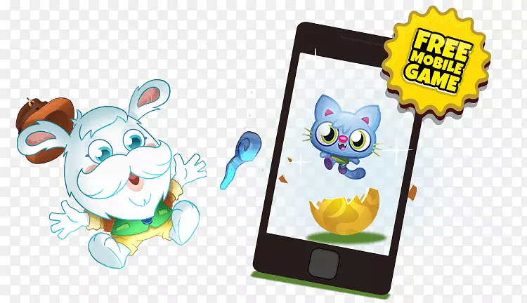 莫希怪物猎蛋游戏卡通-智能手机