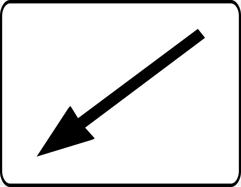 三角线黑色字体角