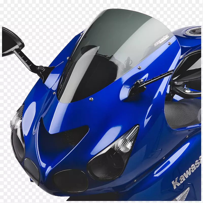汽车川崎忍者ZX-14挡风玻璃自行车头盔摩托车头盔-汽车