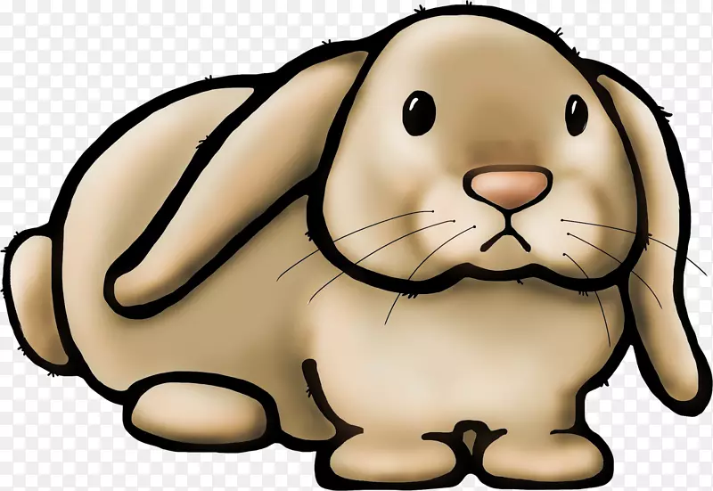 国内兔子剪贴画png图片教师-兔子