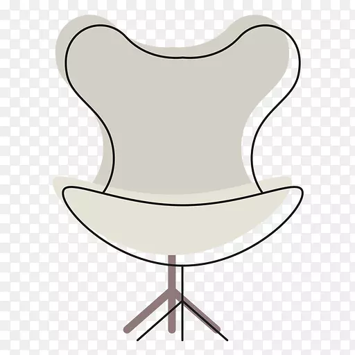 椅子角线剪贴画产品设计-椅子