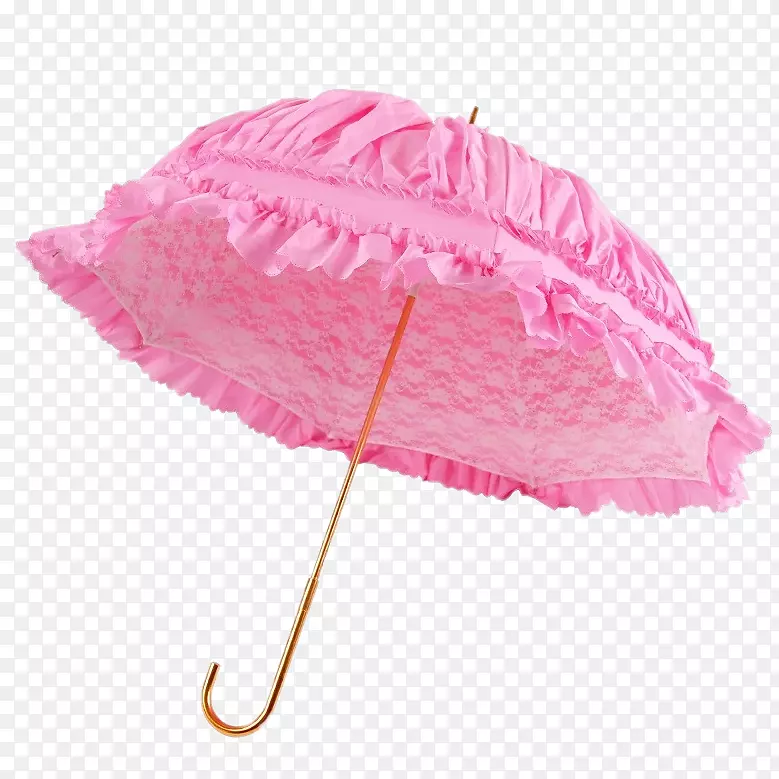 伞花边，针织帽，背带伞