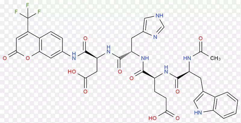 二肽酰肽酶-4抑制剂药物三苯胺氨基酸分子结构