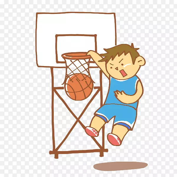 篮球，孩子，体育.