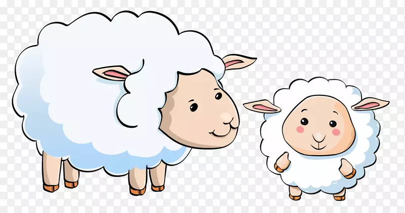 绵羊图形插图绘图剪贴画.绵羊