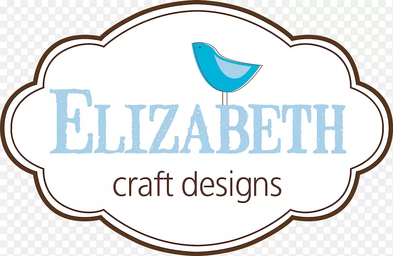 剪贴画品牌标识伊丽莎白工艺设计公司。JPEG海鸥图案