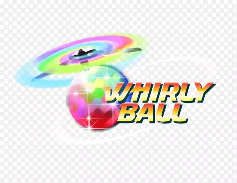 WhirlyBall标志玩具高尔夫球.球