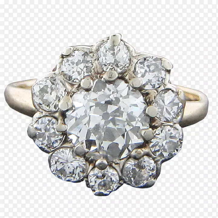 订婚戒指钻石礼品首饰陶器耳环
