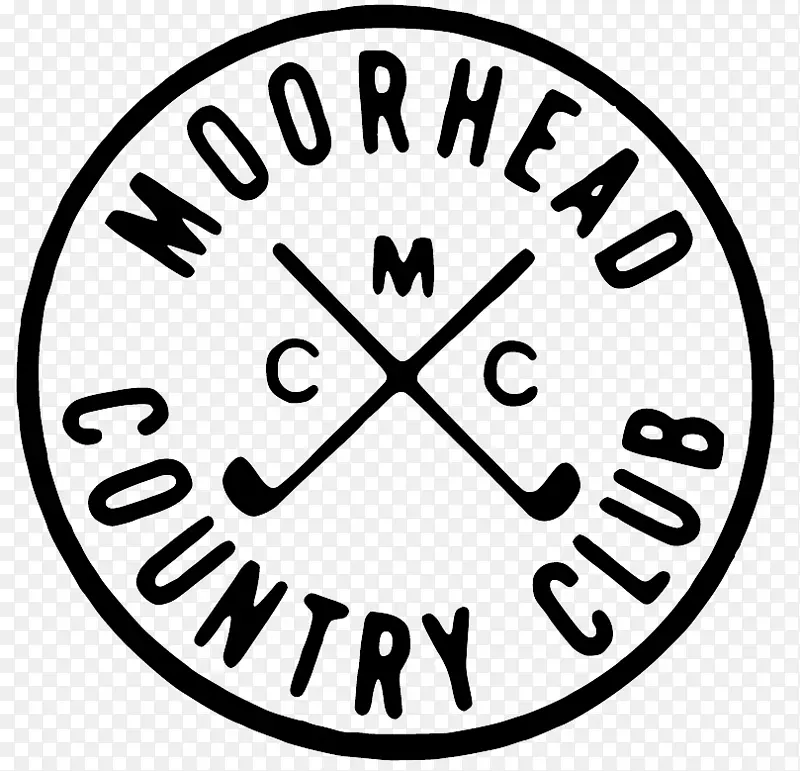 摩尔黑德乡村俱乐部剪贴画设计标志-陌生事物标志透明