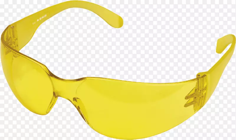 眼镜镜片uvex护目镜黄色眼镜