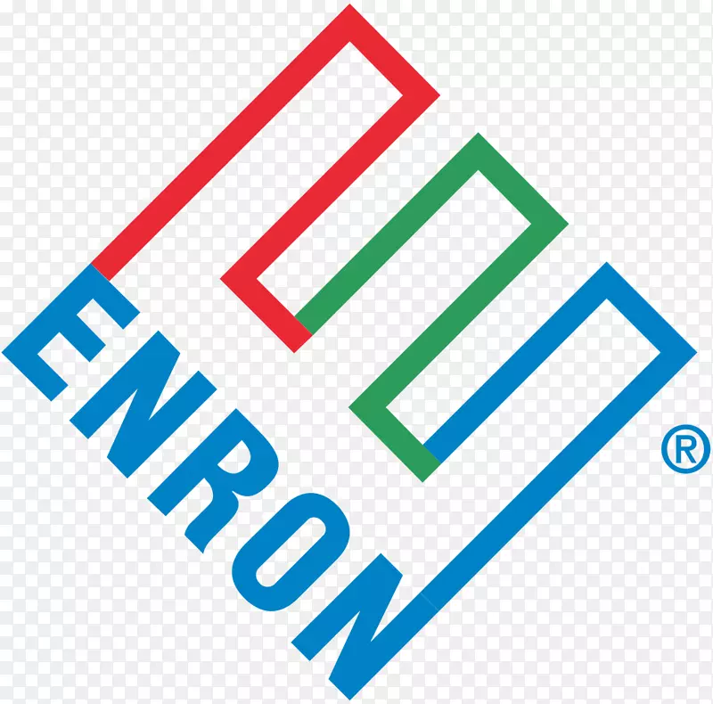 LOGO Enron gif字体png图片.弯曲
