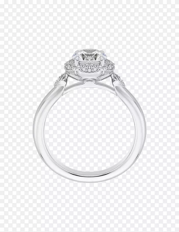 订婚戒指钻石切割纸牌戒指