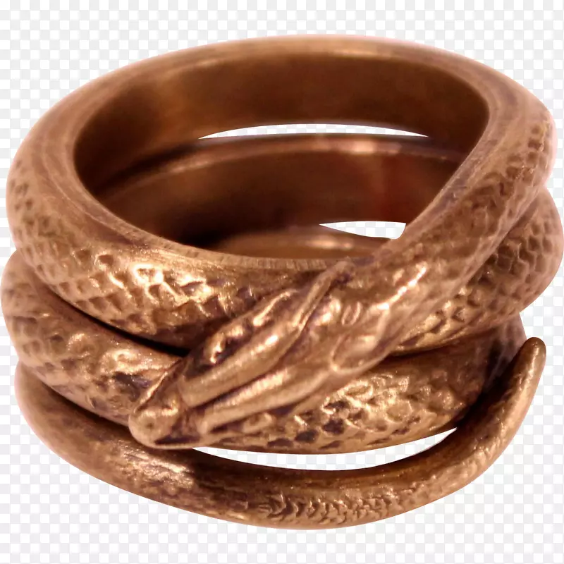 戒指大小蛇环珠宝手镯戒指