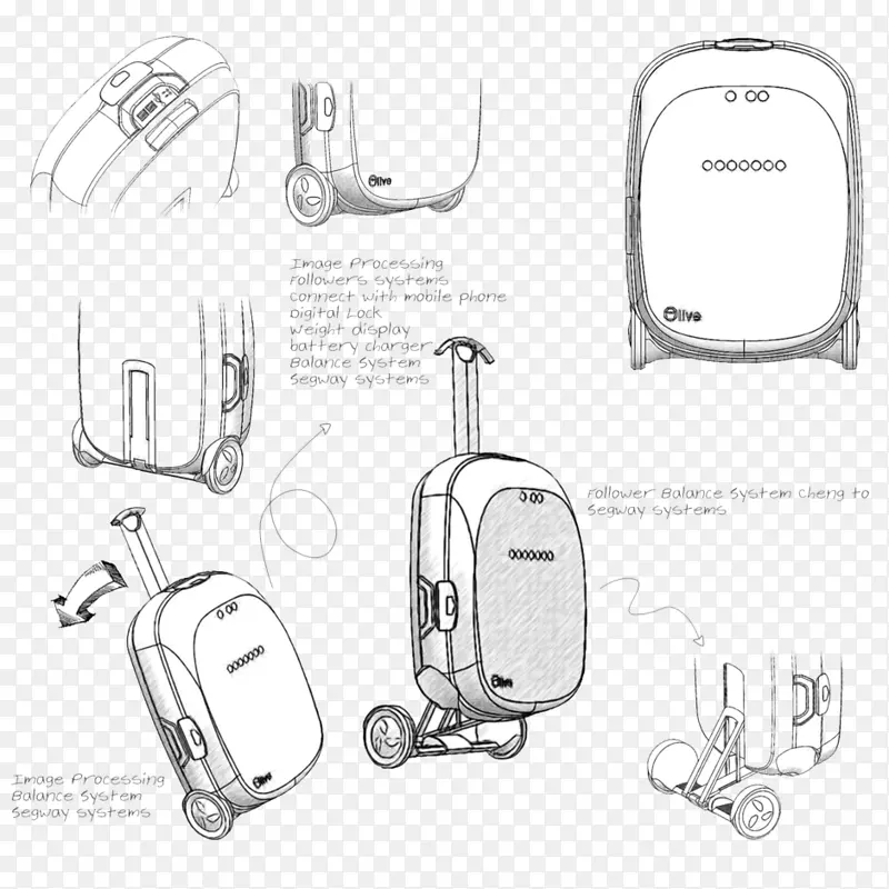手提箱，行李，旅行，背包，手推车箱-手提箱